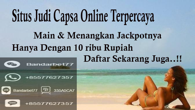 Situs Judi Capsa Online Terpercaya Deposit Bank BRI